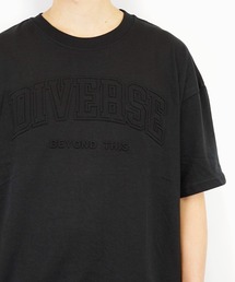 【GROOVY STORE】エンボス ロゴ ビッグシルエット Tシャツ UVカット 吸水速乾 COOL&DRY
