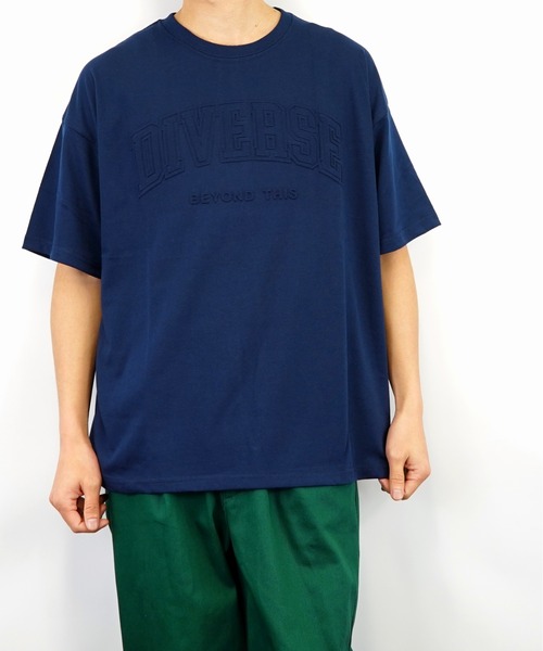 Burner(バーナー)の「【GROOVY STORE】エンボス ロゴ ビッグシルエット Tシャツ UVカット 吸水速乾 COOL&DRY(Tシャツ/カットソー・メンズ・ブラック/ブルー/ホワイト/ベージュ・LL/M/L)」の14枚目の写真