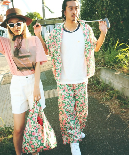 Ocean Pacific（オーシャンパシフィック）の「【OceanPacific×Sandy mag】ユニセックス 50thコラボTシャツ（Tシャツ/カットソー・レディース・ホワイト/チャコールグレー/ピンク・MEDIUM/LARGE/X-LARGE）」の22枚目の写真