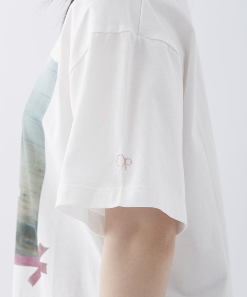 Ocean Pacific（オーシャンパシフィック）の「【OceanPacific×Sandy mag】ユニセックス 50thコラボTシャツ（Tシャツ/カットソー・レディース・ホワイト/チャコールグレー/ピンク・MEDIUM/LARGE/X-LARGE）」の19枚目の写真