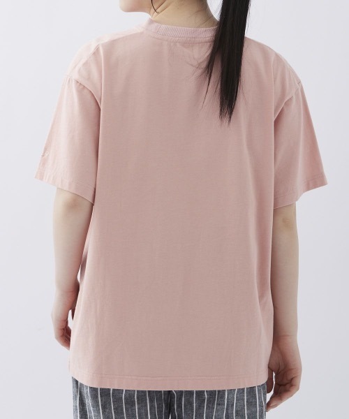 Ocean Pacific（オーシャンパシフィック）の「【OceanPacific×Sandy mag】ユニセックス 50thコラボTシャツ（Tシャツ/カットソー・レディース・ホワイト/チャコールグレー/ピンク・MEDIUM/LARGE/X-LARGE）」の8枚目の写真