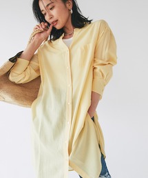 RIVE DROITE | ソフトボイルチュニックシャツ(シャツ/ブラウス)