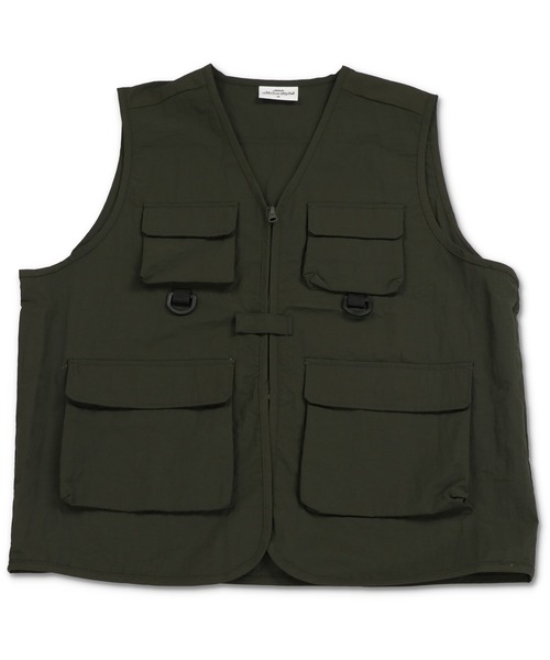 SPINNS(スピンズ)の「フィッシングベスト(ベスト・メンズ・ブラック/ブラウン/グレー/オフホワイト/オリーブ/チャコール・M/L/XL)」の14枚目の写真