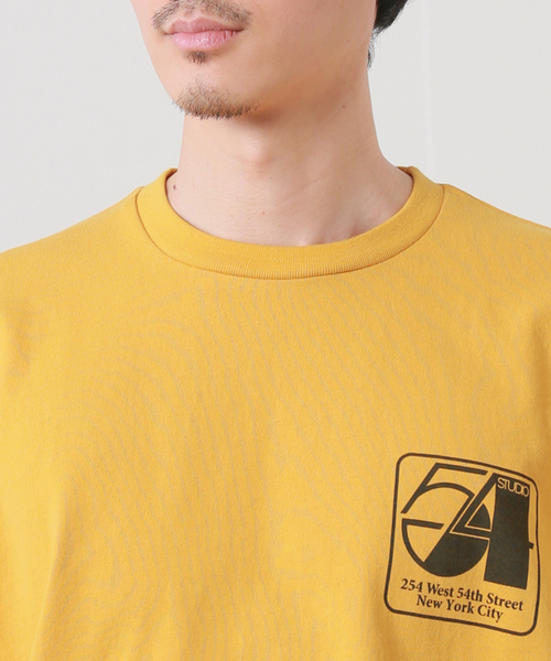 JOURNAL STANDARD(ジャーナルスタンダード)の「STUDIO54×JOURNAL STANDARD ロングTシャツ(Tシャツ/カットソー・メンズ・ホワイト/ブラック/イエロー/ブルー・MEDIUM/LARGE)」の15枚目の写真