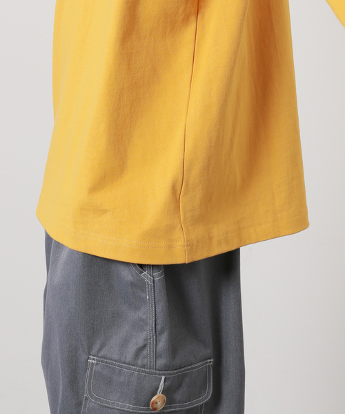 JOURNAL STANDARD(ジャーナルスタンダード)の「STUDIO54×JOURNAL STANDARD ロングTシャツ(Tシャツ/カットソー・メンズ・ホワイト/ブラック/イエロー/ブルー・MEDIUM/LARGE)」の12枚目の写真