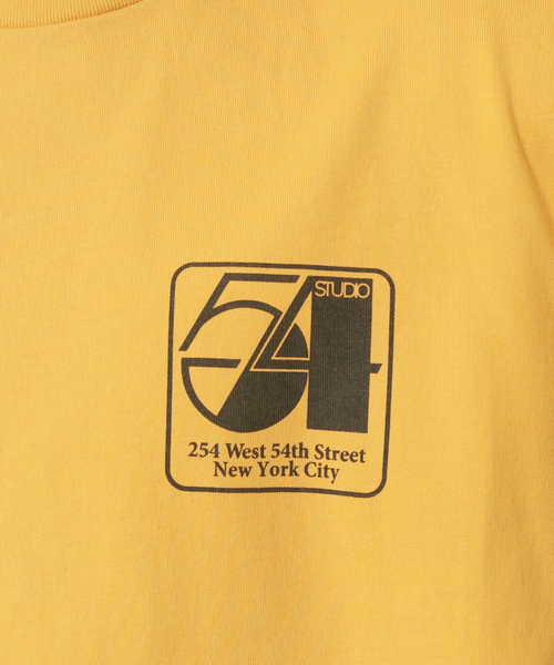 JOURNAL STANDARD(ジャーナルスタンダード)の「STUDIO54×JOURNAL STANDARD ロングTシャツ(Tシャツ/カットソー・メンズ・ホワイト/ブラック/イエロー/ブルー・MEDIUM/LARGE)」の11枚目の写真