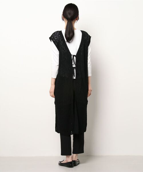 AMAIL（アマイル）の「２way lovely dress（ワンピース・レディース・ブラック/アイボリー/グレイッシュベージュ・FREE）」の9枚目の写真