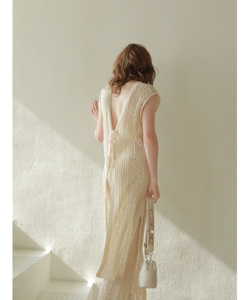 AMAIL（アマイル）の「２way lovely dress（ワンピース・レディース・ブラック/アイボリー/グレイッシュベージュ・FREE）」の14枚目の写真