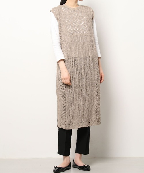 AMAIL（アマイル）の「２way lovely dress（ワンピース・レディース・ブラック/アイボリー/グレイッシュベージュ・FREE）」の20枚目の写真