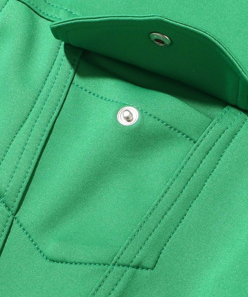 atmos pink（アトモスピンク）の「atmos pink シリコンパッチダンボールトップス（その他アウター・レディース・ブラック/グリーン・FREE）」の5枚目の写真