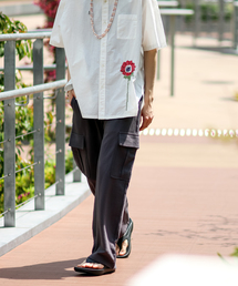 JW-SWEAT CARGO ワイドパンツ