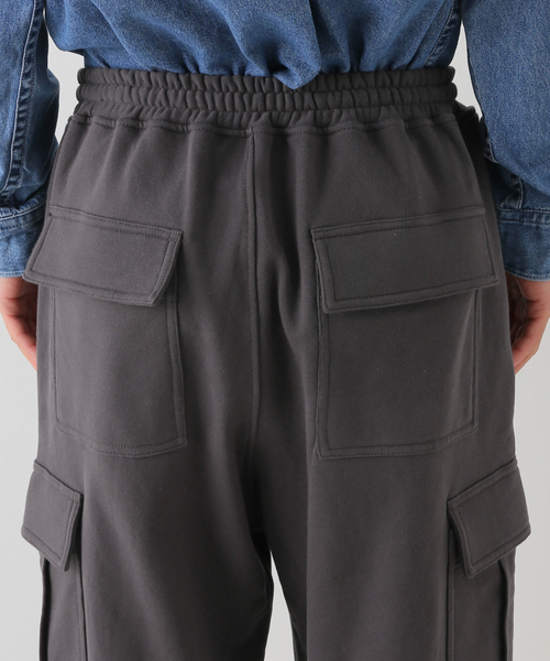 JOINT WORKS(ジョイントワークス)の「JW-SWEAT CARGO ワイドパンツ(カーゴパンツ・メンズ・ライトグレー/ブラック系その他・MEDIUM/LARGE)」の10枚目の写真