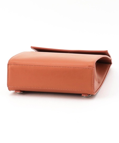 179/WG（イチナナキュウダブルジー）の「3WAYフェイクレザーバッグ（ショルダーバッグ・レディース・オレンジ/ブラック/グリーン/オフホワイト・FREE）」の15枚目の写真