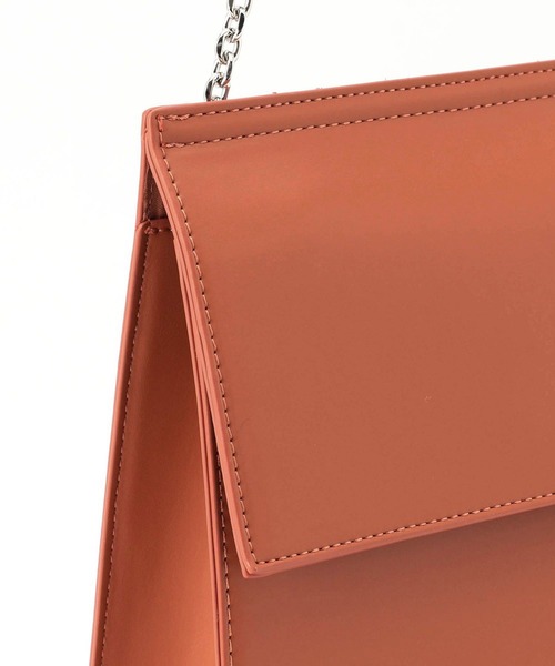 179/WG（イチナナキュウダブルジー）の「3WAYフェイクレザーバッグ（ショルダーバッグ・レディース・オレンジ/ブラック/グリーン/オフホワイト・FREE）」の17枚目の写真