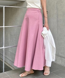 andme（アンドミー）の「コットンツイルマーメイドフレアロングスカート（スカート）」