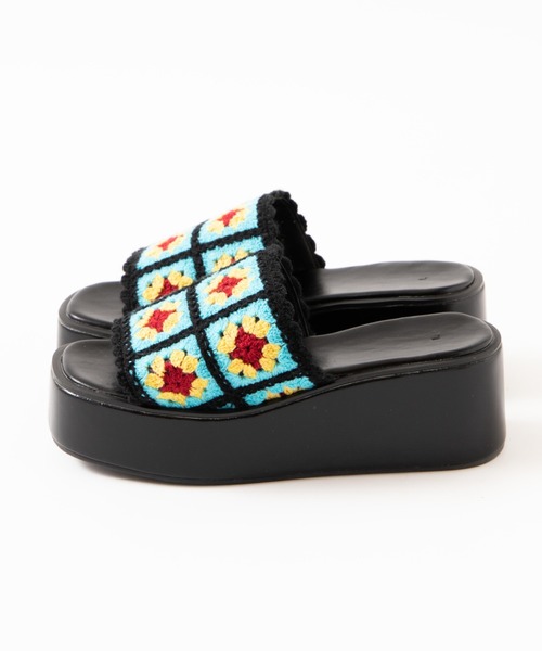 WEGO(ウィゴー)の「WEGO/クロシェサンダル(サンダル・レディース・その他1・LARGE/MEDIUM)」の2枚目の写真