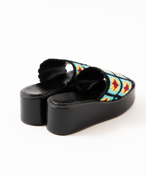 WEGO(ウィゴー)の「WEGO/クロシェサンダル(サンダル・レディース・その他1・LARGE/MEDIUM)」の4枚目の写真