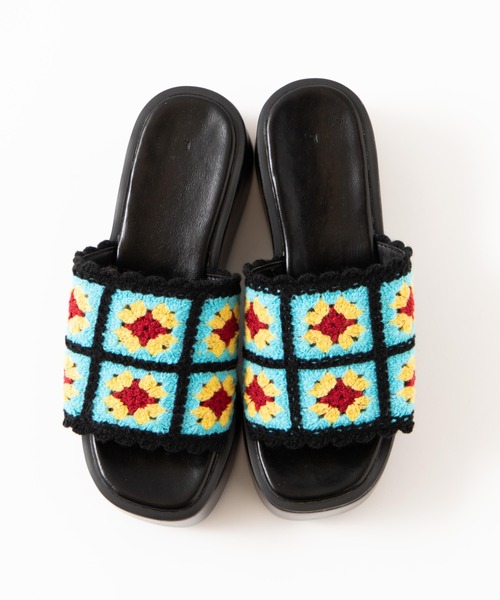 WEGO(ウィゴー)の「WEGO/クロシェサンダル(サンダル・レディース・その他1・LARGE/MEDIUM)」の7枚目の写真