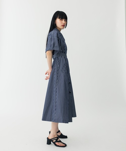 オープンカラーシャツワンピース（ワンピース）｜UNITED TOKYO