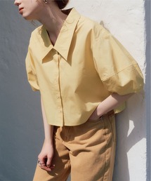 titivate | ﾊﾟﾌｽﾘｰﾌﾞｼｮｰﾄｼｬﾂﾌﾞﾗｳｽ(シャツ/ブラウス)