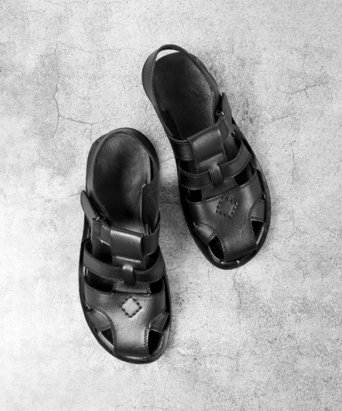 AAA+（サンエープラス）の「AAA+ アンティーク グルカサンダル（サンダル・メンズ・ブラック/ダークブラウン/ブラウン/その他/その他1/ブラック系その他/ブラウン系その他/キャメル/ブラック系その他2/ブラック系その他3/ブラウン系その他2/ブラウン系その他3/ブラウン系その他4/ブラウン系その他5/ブラウン系その他6/ブラウン系その他7・L/M/LL）」の4枚目の写真