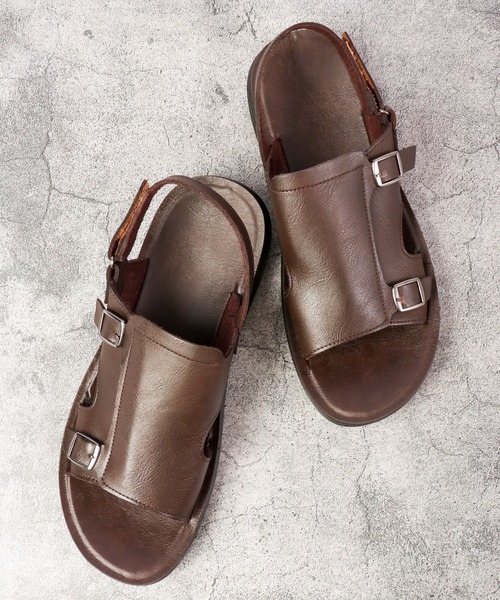 AAA+（サンエープラス）の「AAA+ アンティーク グルカサンダル（サンダル・メンズ・ブラック/ダークブラウン/ブラウン/その他/その他1/ブラック系その他/ブラウン系その他/キャメル/ブラック系その他2/ブラック系その他3/ブラウン系その他2/ブラウン系その他3/ブラウン系その他4/ブラウン系その他5/ブラウン系その他6/ブラウン系その他7・L/M/LL）」の12枚目の写真