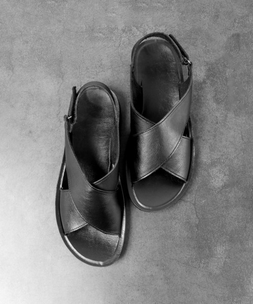 AAA+（サンエープラス）の「AAA+ アンティーク グルカサンダル（サンダル・メンズ・ブラック/ダークブラウン/ブラウン/その他/その他1/ブラック系その他/ブラウン系その他/キャメル/ブラック系その他2/ブラック系その他3/ブラウン系その他2/ブラウン系その他3/ブラウン系その他4/ブラウン系その他5/ブラウン系その他6/ブラウン系その他7・L/M/LL）」の2枚目の写真