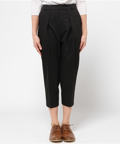 CIAOPANIC（チャオパニック）の「【Ciaopanic】　無地ワイドタックPT（その他パンツ・レディース・ブラック/グレー/ホワイト/ネイビー・FREE）」の5枚目の写真