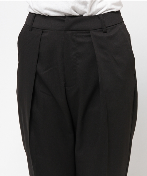 CIAOPANIC（チャオパニック）の「【Ciaopanic】　無地ワイドタックPT（その他パンツ・レディース・ブラック/グレー/ホワイト/ネイビー・FREE）」の8枚目の写真