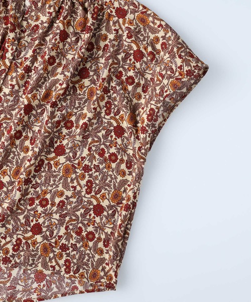 HONEYSUCKLE ROSE（ハニーサックルローズ）の「【HONEYSUCKLE ROSE】エスニック柄シャツ（シャツ/ブラウス・レディース・ダークグレー/パープル/ベージュ・L/M）」の14枚目の写真