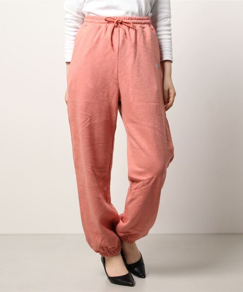 DISCUS（ディスカス）の「【In Red　9月号掲載】DISCUS ATHLETIC 杢スウェットパンツ/ジョガーパンツ/トラックパンツ（スウェットパンツ・レディース・ライラック/ホワイト/ライトイエロー/オレンジ/ライトブルー・M/L）」の9枚目の写真
