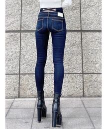 GYDA | ハイウエスト ウエストクロススキニーデニムパンツ(デニムパンツ)