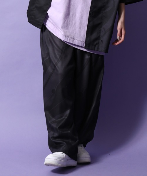 re_k by JUNRED（レクバイジュンレッド）の「re_k by JUNRED / ２タックワイドマーブルイージーパンツ（その他パンツ・メンズ・オレンジ/ブラック・S/L/M）」の17枚目の写真