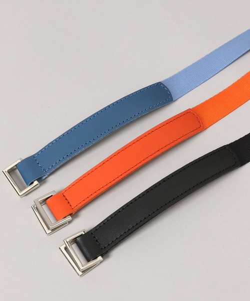 HARE（ハレ）の「カラーナイロンレザーロングベルト(HARE)（ベルト・メンズ・ブラック/オレンジ/ブルー・FREE）」の10枚目の写真