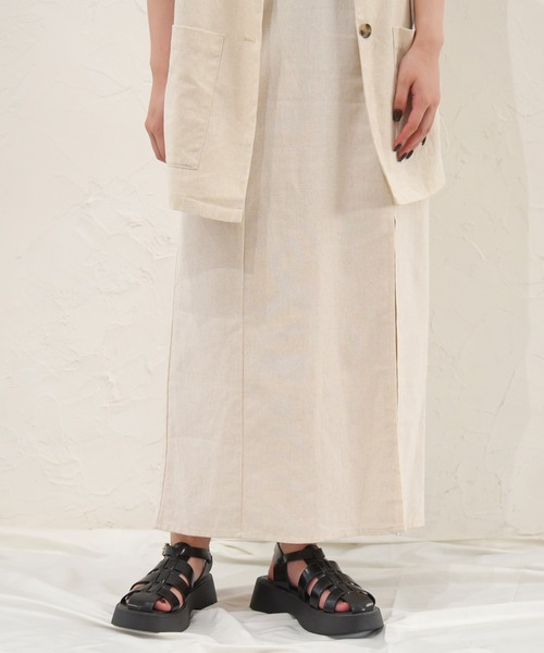 NOFALL（ノーフォール）の「厚底グルカサンダル（サンダル・レディース・ベージュ/ブラック・L/LL/M/3L/S/SS）」の10枚目の写真