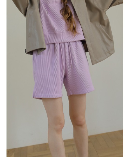 AMAIL(アマイル)の「Skipper bulky halfpants(その他パンツ・レディース・グレー/ラベンダー・FREE)」の5枚目の写真