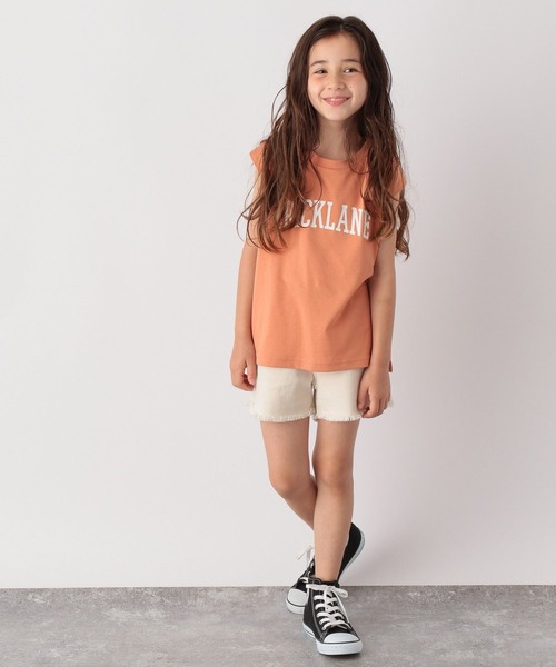 GLOBAL WORK（グローバルワーク）の「シャーベッTEE/グラフィック/キッズ/268999（Tシャツ/カットソー・キッズ・ホワイト/チャコールグレー/オレンジ/ダークグレー/ホワイト系その他2・110cm/100cm/120cm/130cm/140cm/150cm/160cm）」の18枚目の写真