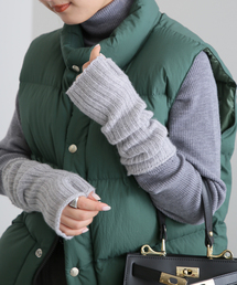 SLOBE IENA | 【WILLIAM BRUNTON/ウィリアム ブラントン】CashmereRIB Plain グローブ(手袋)