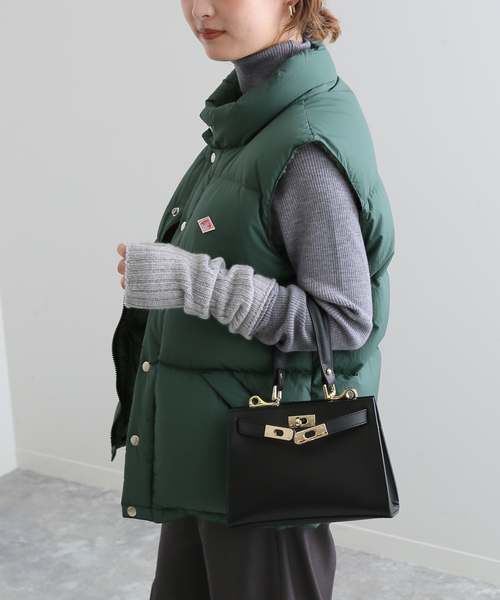 SLOBE IENA（スローブイエナ）の「【WILLIAM BRUNTON/ウィリアム ブラントン】CashmereRIB Plain グローブ（手袋・レディース・ブラウン/グレー/ベージュ・FREE）」の4枚目の写真