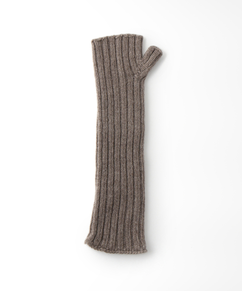 SLOBE IENA（スローブイエナ）の「【WILLIAM BRUNTON/ウィリアム ブラントン】CashmereRIB Plain グローブ（手袋・レディース・ブラウン/グレー/ベージュ・FREE）」の18枚目の写真
