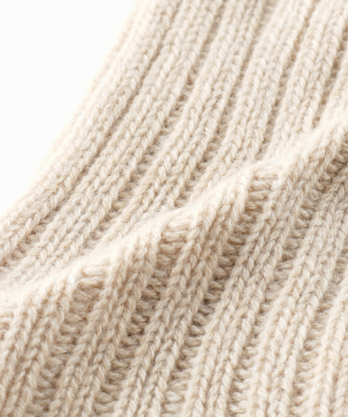 SLOBE IENA（スローブイエナ）の「【WILLIAM BRUNTON/ウィリアム ブラントン】CashmereRIB Plain グローブ（手袋・レディース・ブラウン/グレー/ベージュ・FREE）」の19枚目の写真