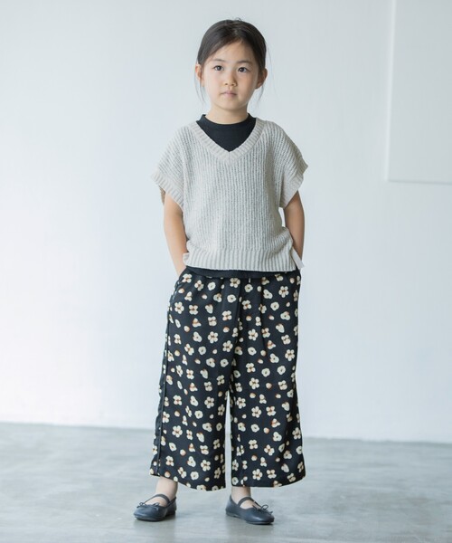 THE SHOP TK (ザ ショップ ティーケー )の「【110-150】サイドリボンベスト(ベスト・キッズ・ナチュラル/ガンメタ・11/12/15 /13/14)」の7枚目の写真