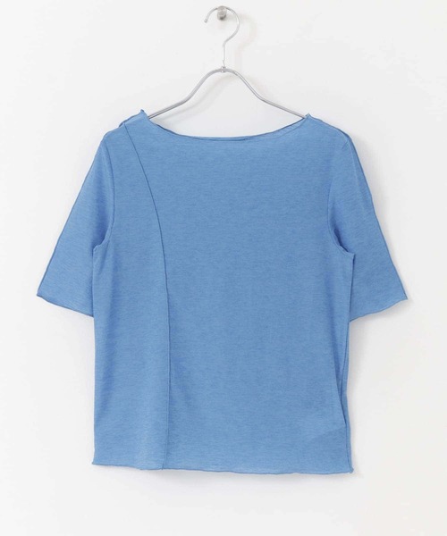 HEYUMM(ヘユム)の「シアーカラフルメロートップ(Tシャツ/カットソー・レディース・ブラック/ブルー/グリーン・ONE)」の3枚目の写真