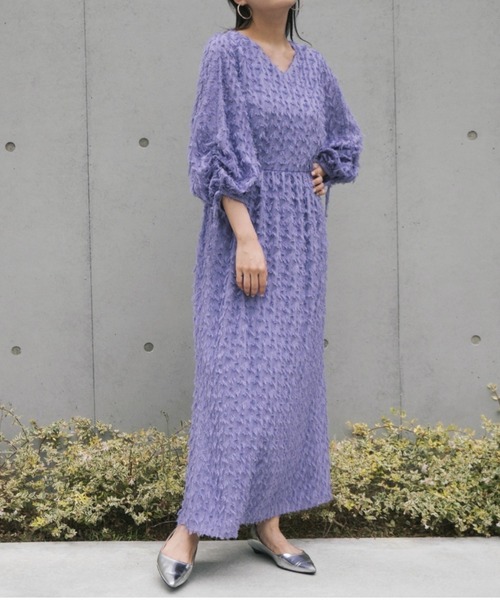 kaene（カエン）の「ジャガードマーメイドドレス（ドレス・レディース・ブラック/ブラウン/バイオレット・38/36/34）」の13枚目の写真