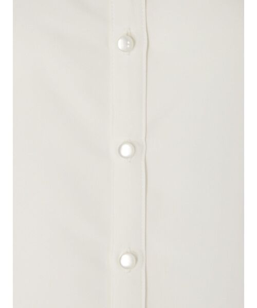 MERCURYDUO（マーキュリーデュオ）の「オープンショルダーシャツ（シャツ/ブラウス・レディース・ブラック/ミント/オフホワイト・FREE）」の5枚目の写真