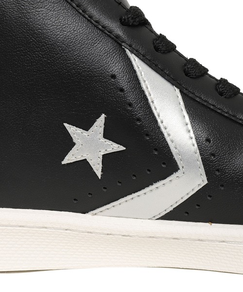 MASTERMIND WORLD(マスターマインドワールド)の「MASTERMIND WORLD×CONVERSE PRO LEATHER HI / MMW(スニーカー・メンズ・ブラック・27/28/27.5/26.5)」の5枚目の写真