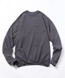 LOS ANGELES APPAREL/ロサンゼルスアパレル 14オンス ガーメントダイ ヘビーフリース クルーネック
