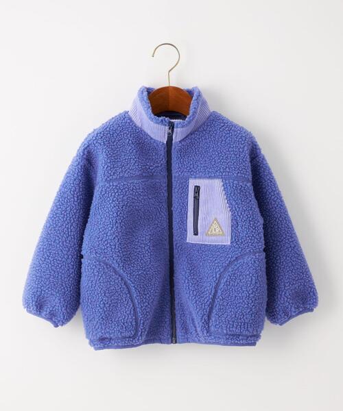 green label relaxing(グリーンレーベルリラクシング)の「TJ タマボア ブルゾン 100-130cm(ブルゾン・キッズ・ライトグレー/ライム/ロイヤルブルー・110cm/100cm/120cm/130cm)」の3枚目の写真