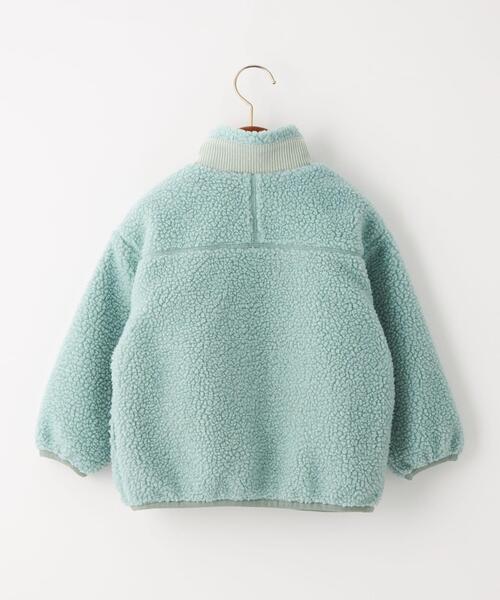 green label relaxing(グリーンレーベルリラクシング)の「TJ タマボア ブルゾン 100-130cm(ブルゾン・キッズ・ライトグレー/ライム/ロイヤルブルー・110cm/100cm/120cm/130cm)」の6枚目の写真