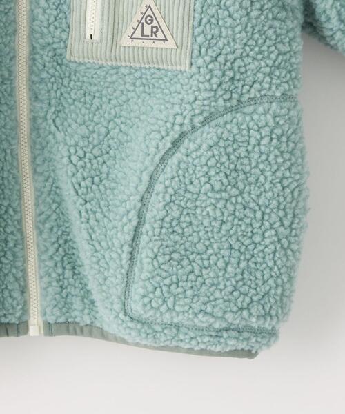 green label relaxing(グリーンレーベルリラクシング)の「TJ タマボア ブルゾン 100-130cm(ブルゾン・キッズ・ライトグレー/ライム/ロイヤルブルー・110cm/100cm/120cm/130cm)」の4枚目の写真